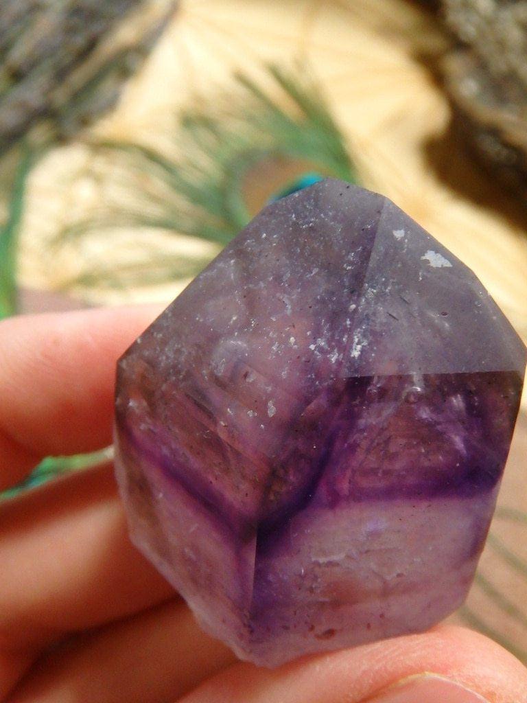 Amazing Enhydro Brandberg Amethyst  Specimen 1 - Earth Family Crystals