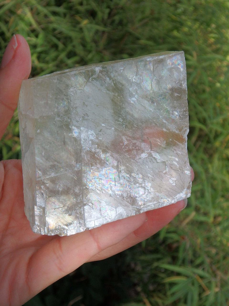 Golden Optical Calcite Specimen 2 - Earth Family Crystals