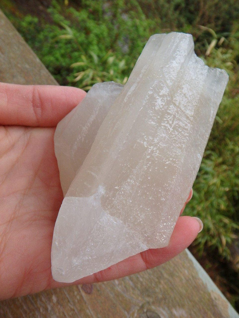 Creamy White Calcite Specimen From Mexico - Earth Family Crystals