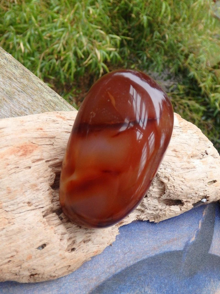 Smooth & Soothing Carnelian Agate Specimen - Earth Family Crystals
