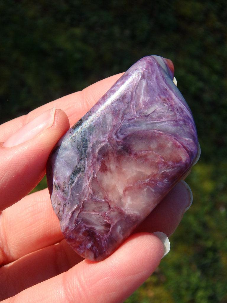 Rare! Amazing Purple Charoite Polished Specimen 1 - Earth Family Crystals