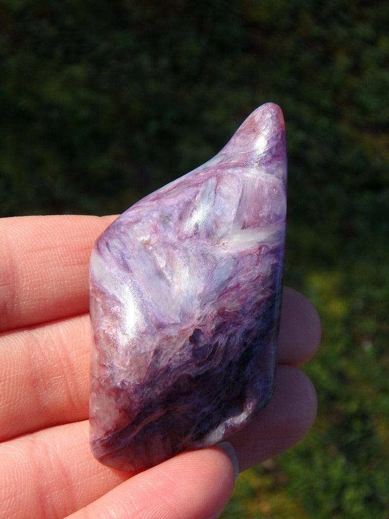 Rare! Amazing Purple Charoite Polished Specimen 1 - Earth Family Crystals