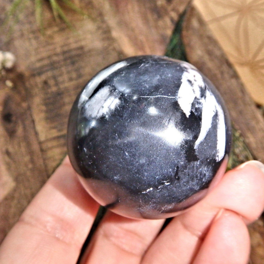 Unique Chrysanthemum Stone Sphere Carving1 - Earth Family Crystals