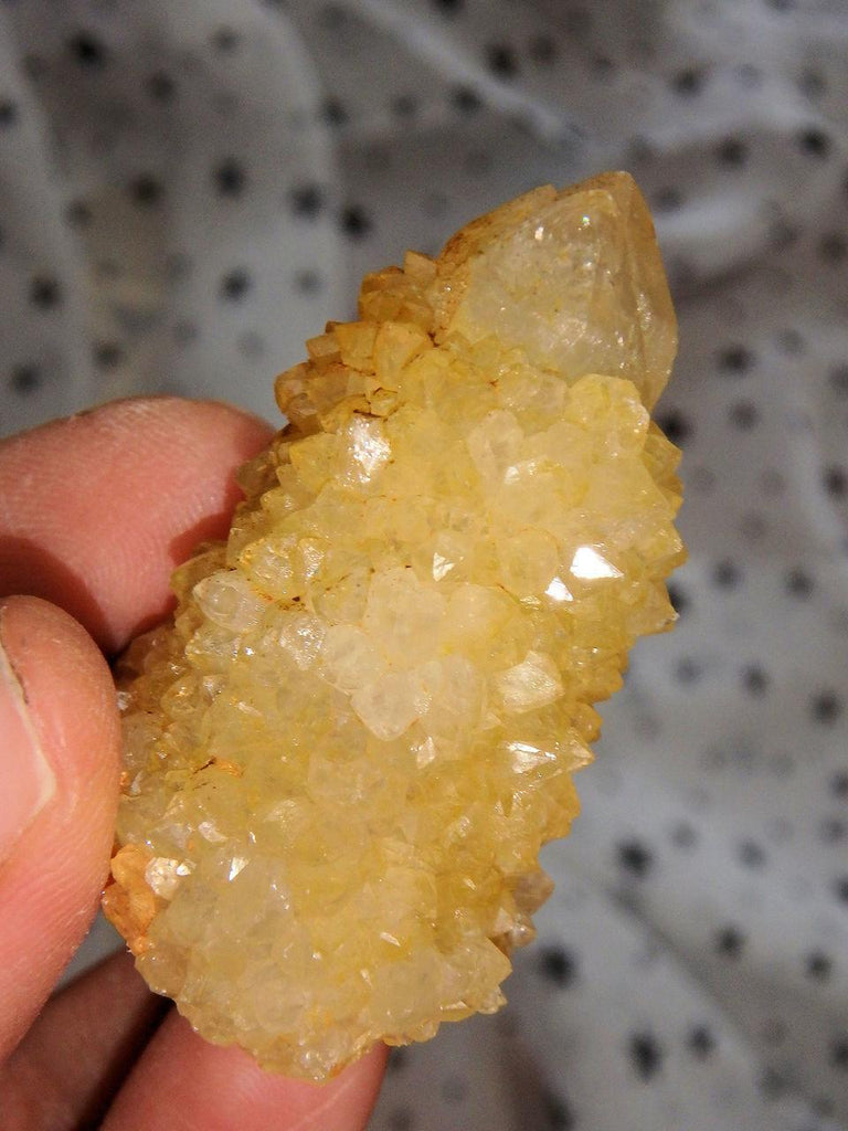 Golden Citrine Spirit Quartz Cluster! - Earth Family Crystals