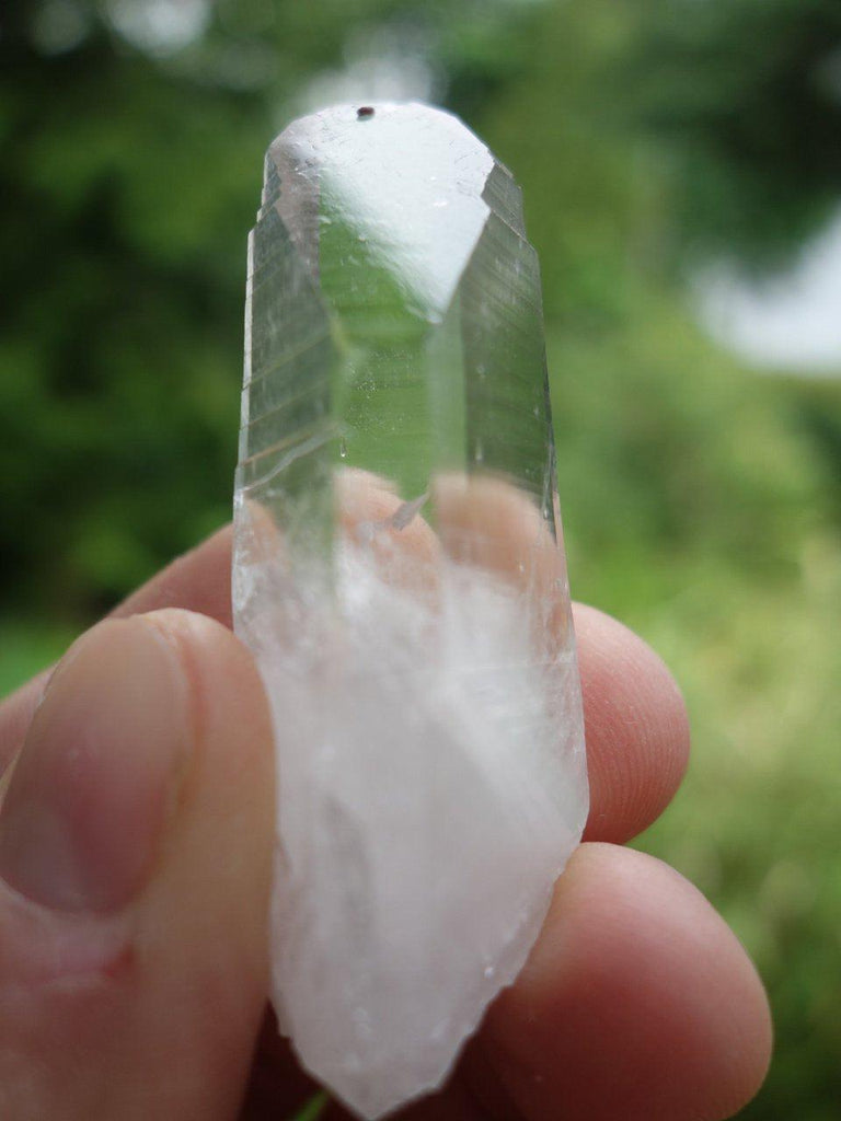 Arkansas Clear Quartz Pure Existence Point - Earth Family Crystals