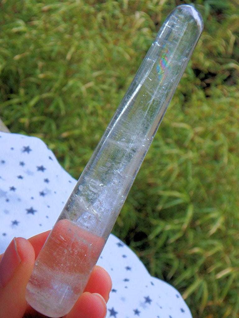 Master Healer Clear Quartz Wand Carving 2 - Earth Family Crystals