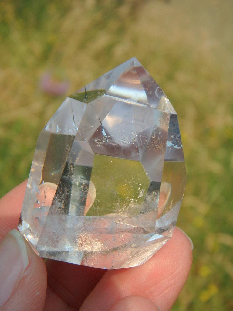 Inner Child Point Clear Quartz Free Form Tower - Earth Family Crystals