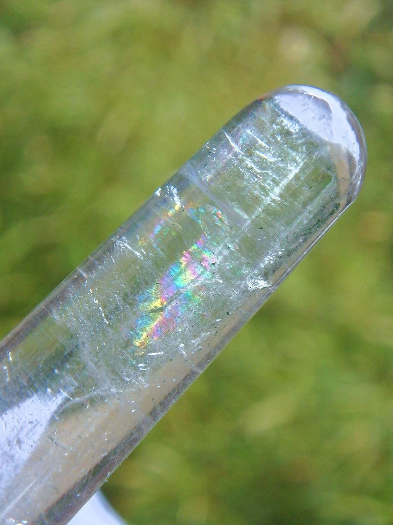 Master Healer Clear Quartz Wand Carving 2 - Earth Family Crystals