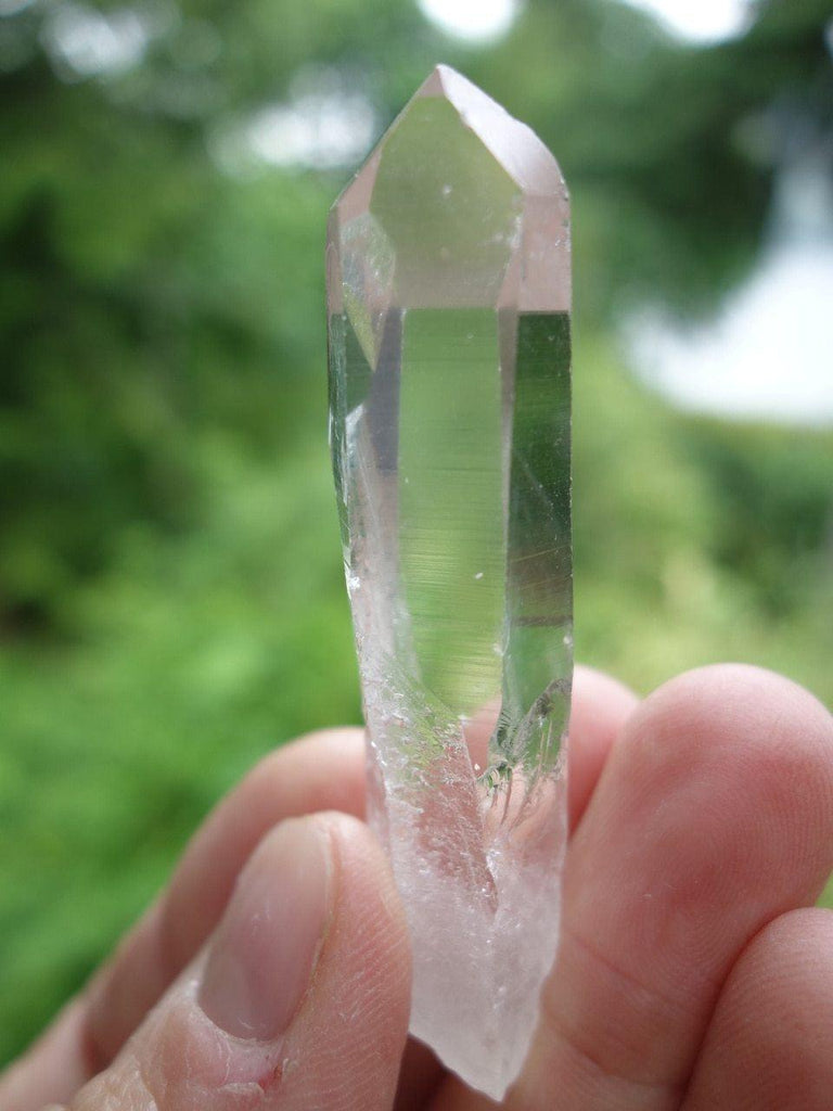 Arkansas Clear Quartz Optical Vision Point - Earth Family Crystals