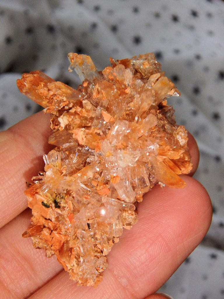 Sparkling Creedite Cluster Specimen from Mexico 2 - Earth Family Crystals