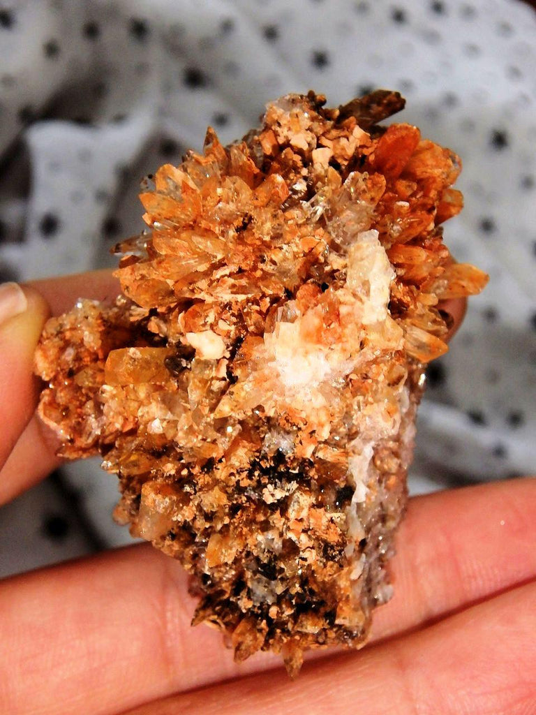 Sparkling Creedite Cluster Specimen from Mexico 1 - Earth Family Crystals