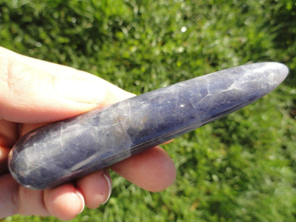 VIOLET-BLUE IOLITE WAND** - Earth Family Crystals