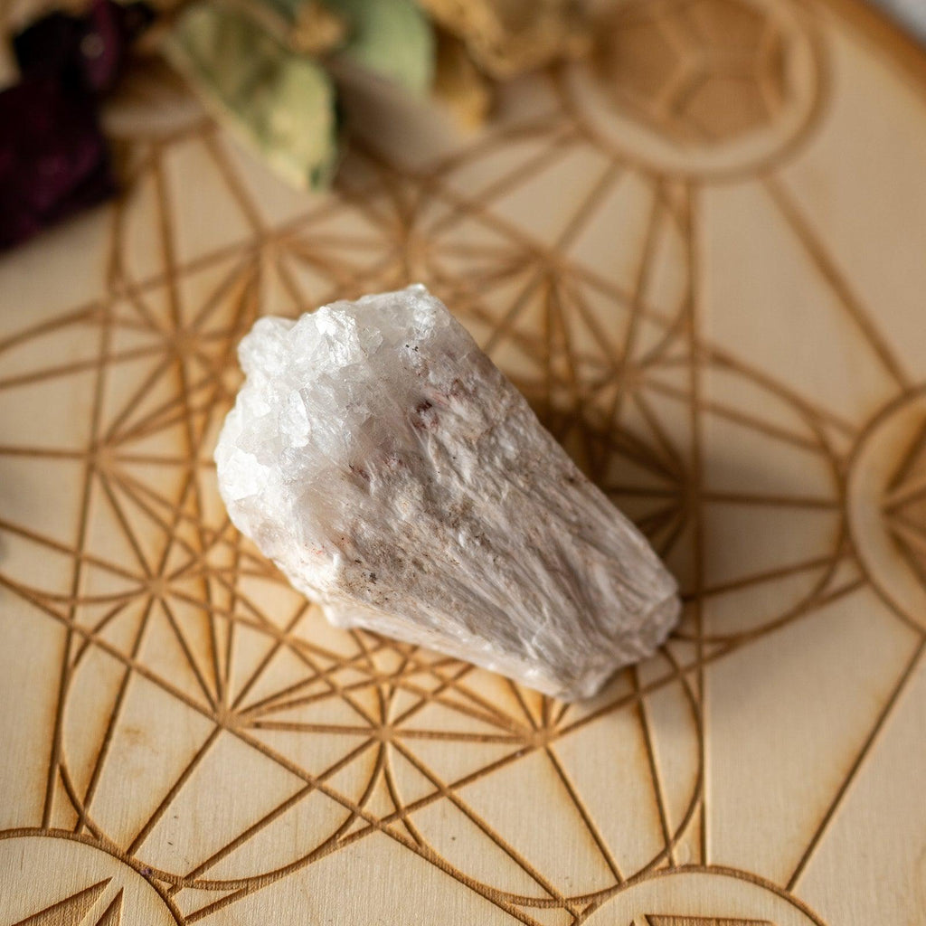 Scolecite Rough~ Set of 2 ~ Heal ALL Chakras - Earth Family Crystals