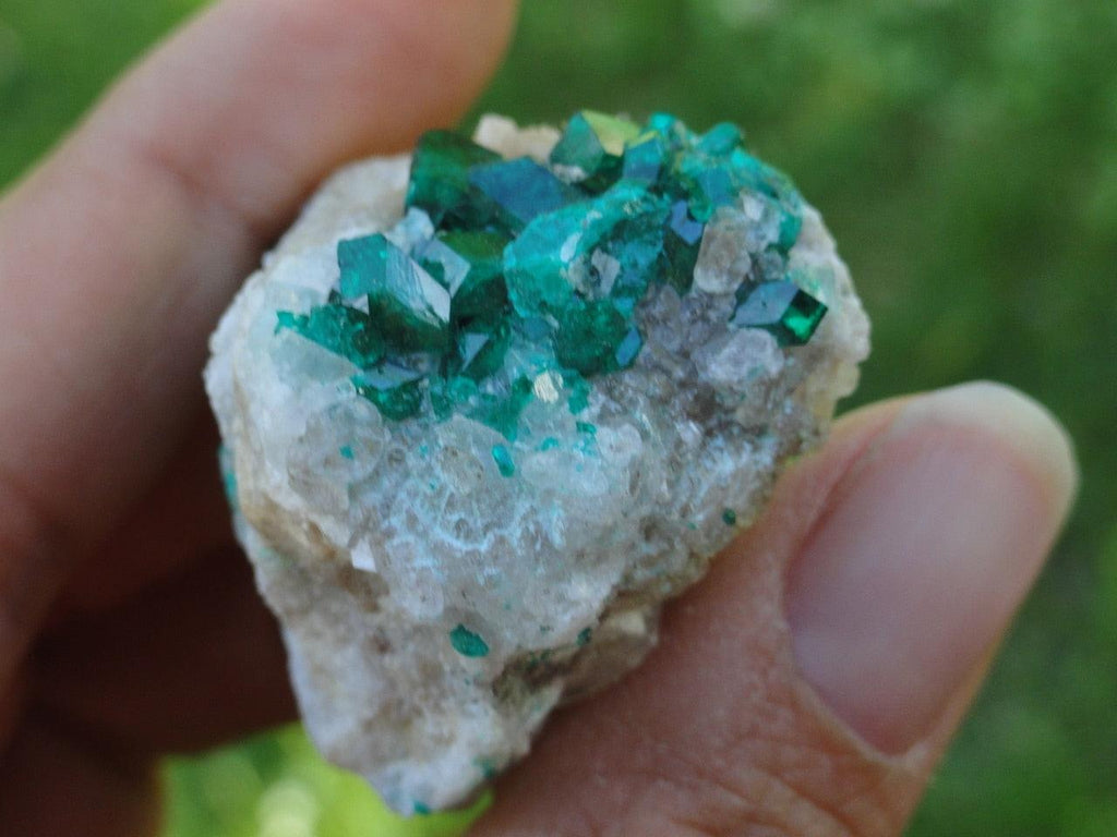 Emerald Green DIOPTASE CLUSTER~ Stone of Prosperity, Healing Emotional Pain* - Earth Family Crystals