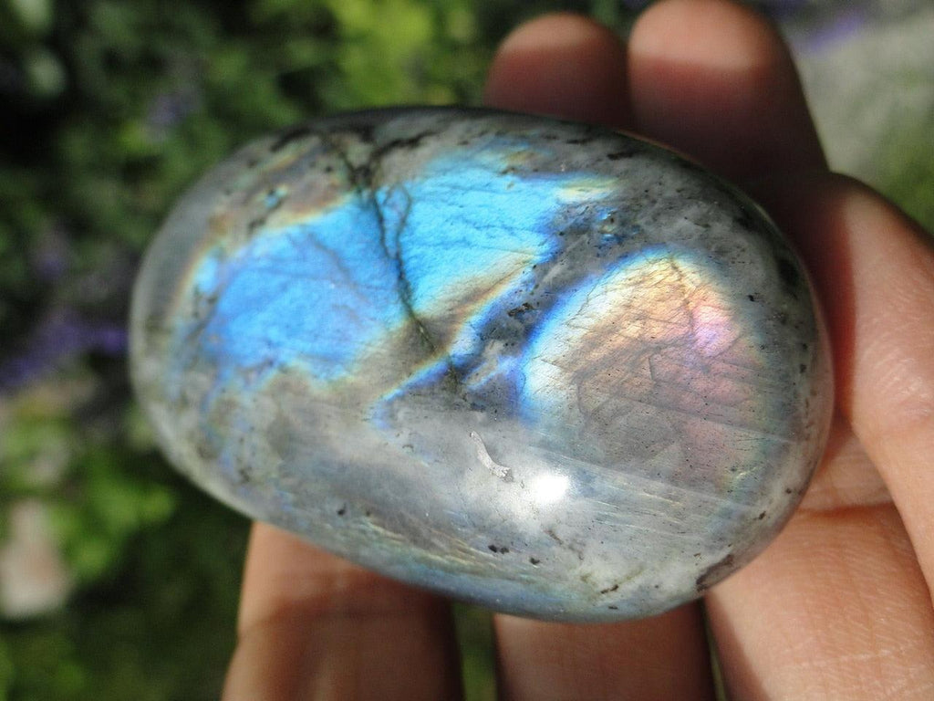 LABRADORITE PALM STONE~ Stone of Magic & Divination* - Earth Family Crystals