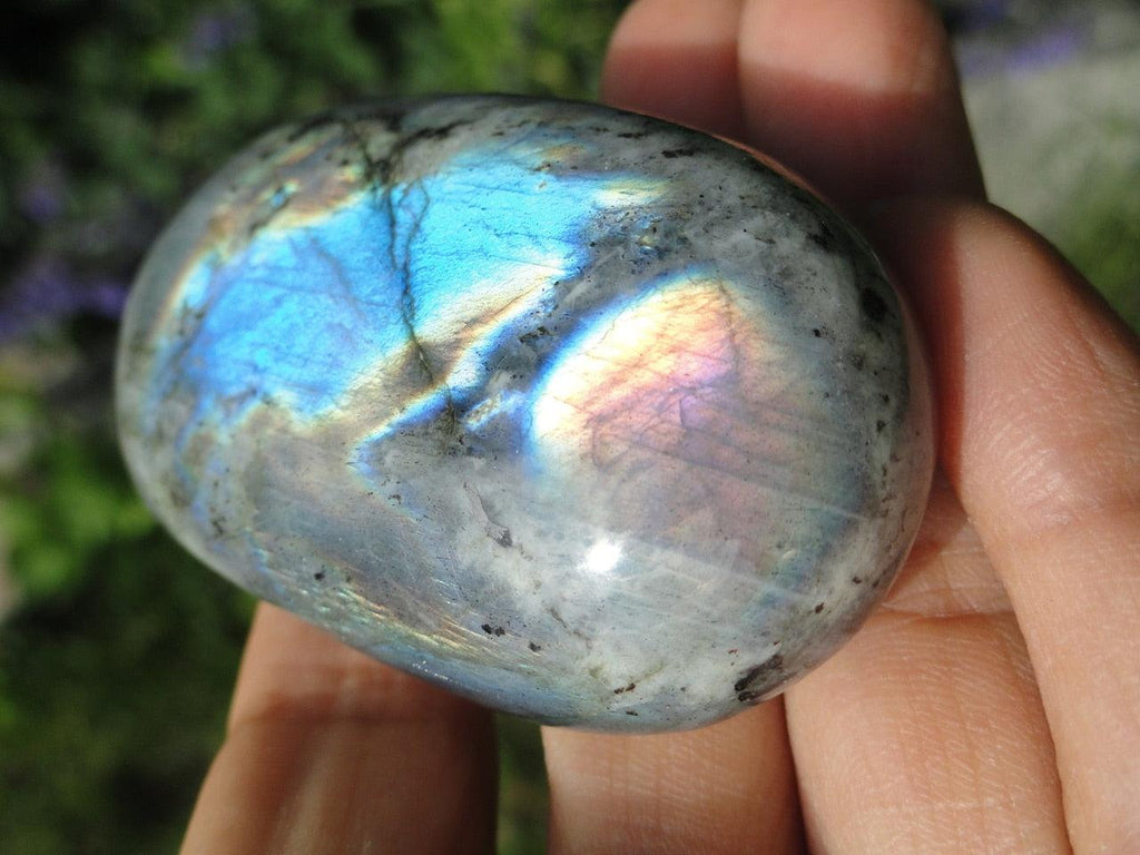 LABRADORITE PALM STONE~ Stone of Magic & Divination* - Earth Family Crystals