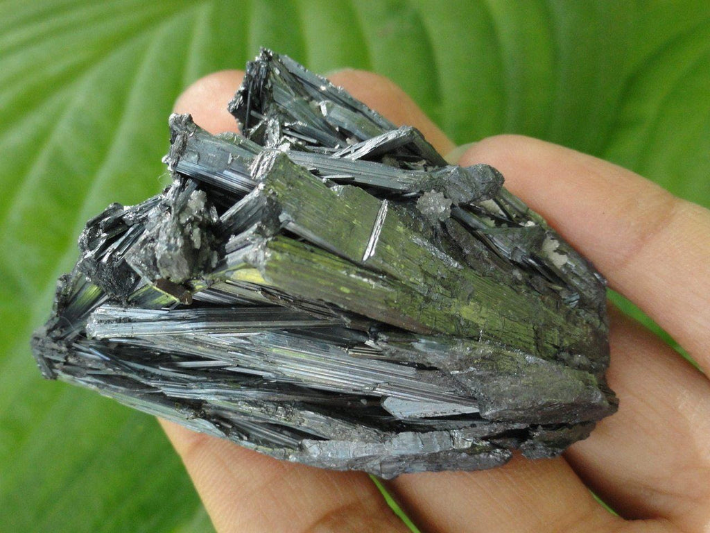 STIBNITE CLUSTER~ Stone of Transformation, New Opportunity, Great Wealth* - Earth Family Crystals