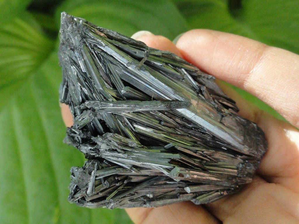 STIBNITE CLUSTER~ Stone of Transformation, New Opportunity, Great Wealth* - Earth Family Crystals