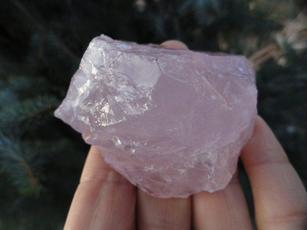 Natural ROSE QUARTZ  SPECIMEN - Earth Family Crystals
