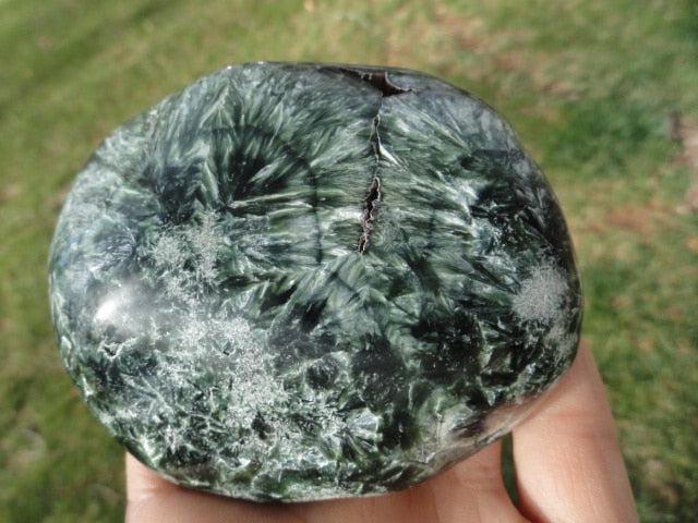 Large SERAPHINITE CRYSTAL~ Stone of Angelic Realms, Kundalini Rising, Divine Feminine* - Earth Family Crystals