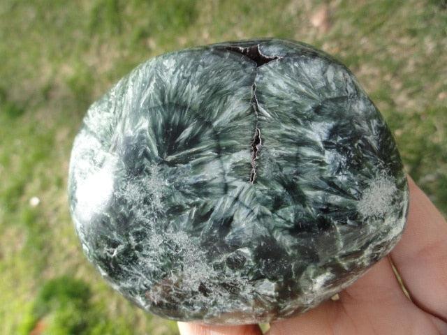 Large SERAPHINITE CRYSTAL~ Stone of Angelic Realms, Kundalini Rising, Divine Feminine* - Earth Family Crystals