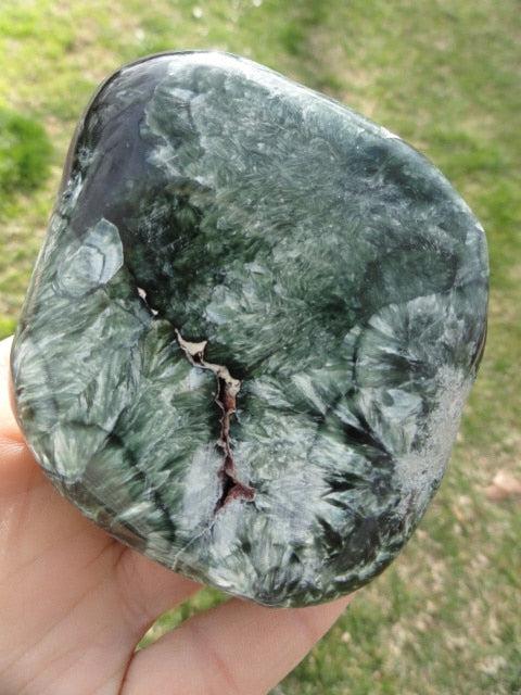 Large SERAPHINITE CRYSTAL~ Stone of Angelic Realms, Kundalini Rising, Divine Feminine* - Earth Family Crystals