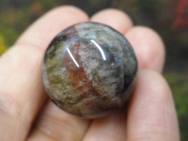 Powerful Mini SUPER 7 GEMSTONE SPHERE - Earth Family Crystals