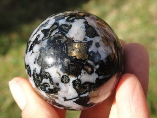 MYSTIC MERLINITE SPHERE - Earth Family Crystals