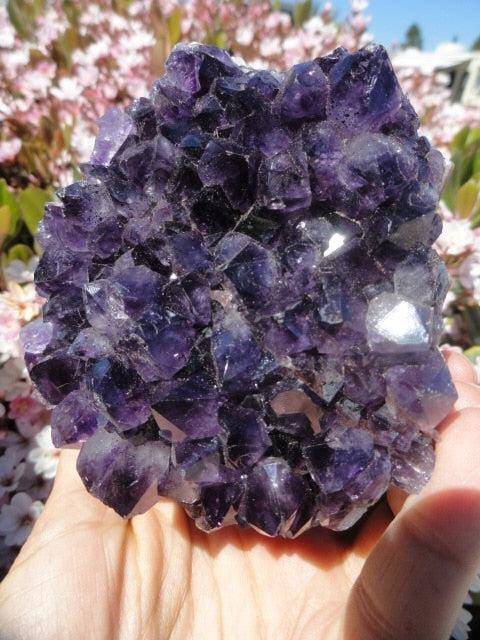 Timeless Purple AMETHYST Self Standing Display Specimen - Earth Family Crystals