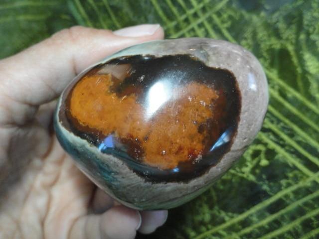 Large POLYCHROME JASPER PALM STONE* - Earth Family Crystals