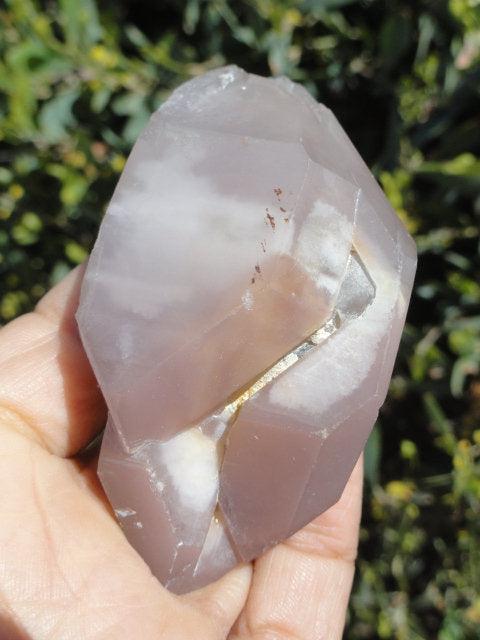 RESERVED For ZOE~ Double Terminated Multi  LITHIUM QUARTZ CLUSTER With Record Keepers - Earth Family Crystals