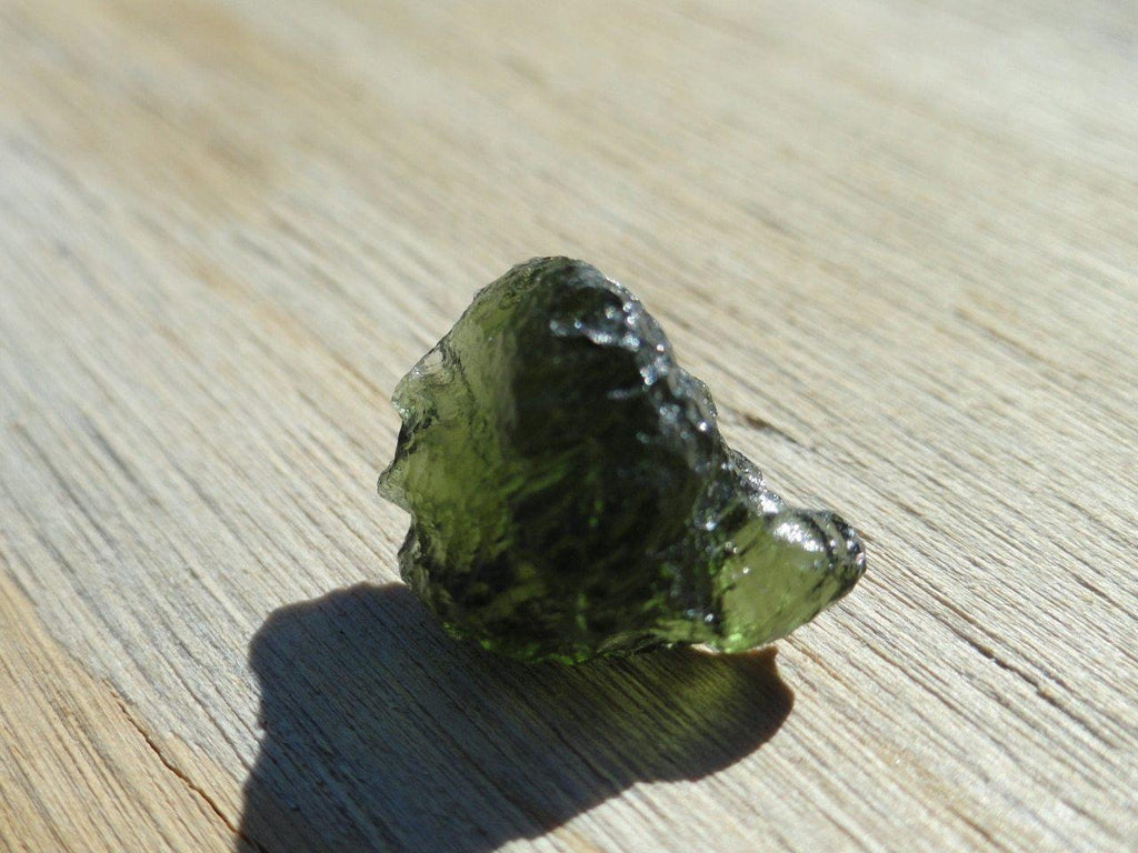 GREEN MOLDAVITE SPECIMEN - Earth Family Crystals