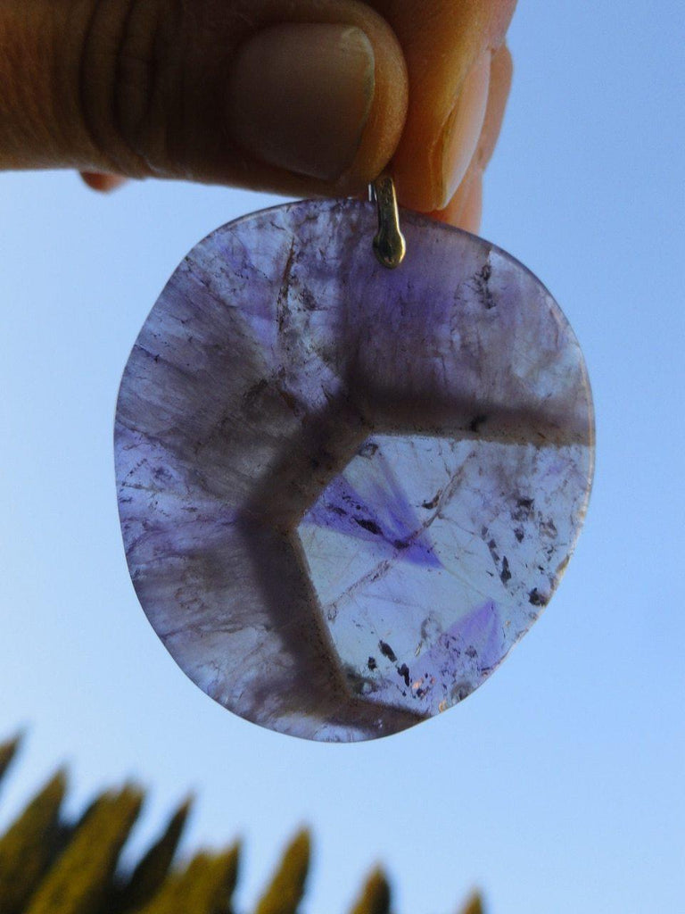 AURALITE-23 PENDANT IN STERLING SILVER (INCLUDES FREE SILVER CHAIN) - Earth Family Crystals