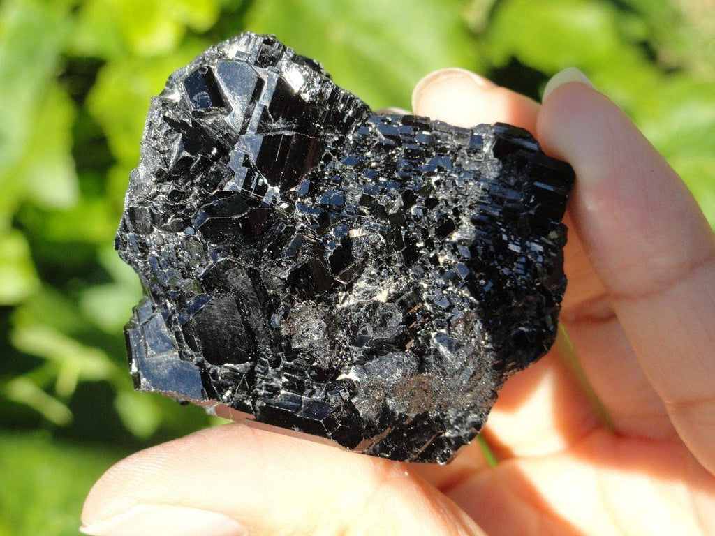 BLACK TOURMALINE SPECIMEN - Earth Family Crystals