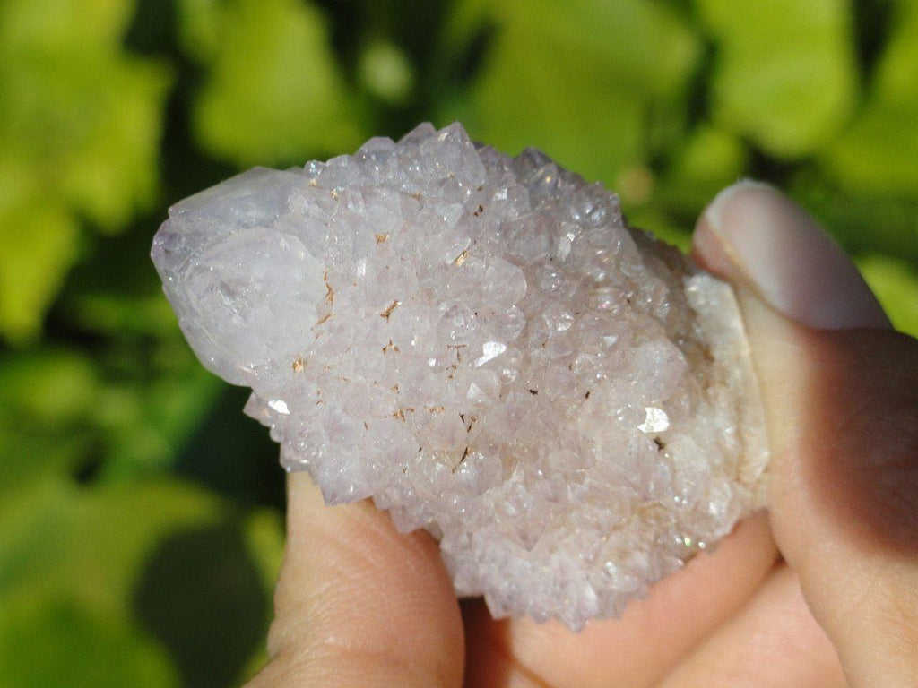 Lilac AMETHYST SPIRIT QUARTZ POINT - Earth Family Crystals