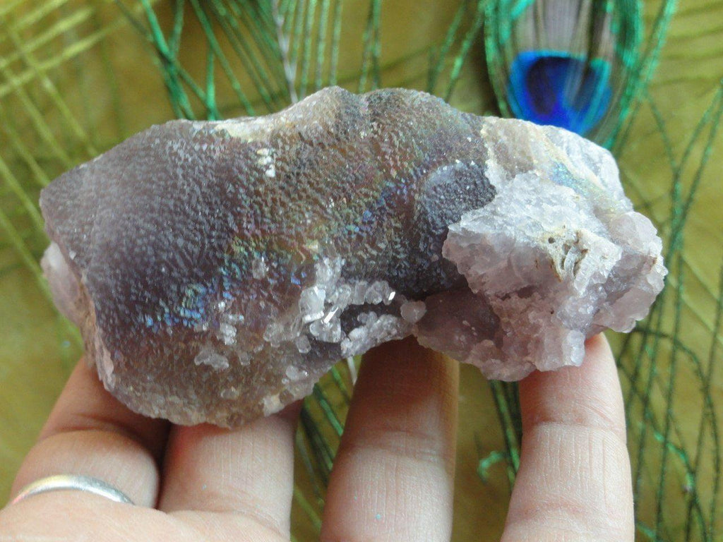 Iridescent Rainbow Fluorite From Small Fry Mine, NM - Earth Family Crystals