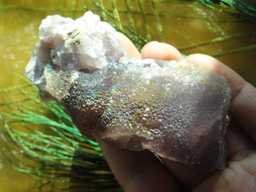 Iridescent Rainbow Fluorite From Small Fry Mine, NM - Earth Family Crystals