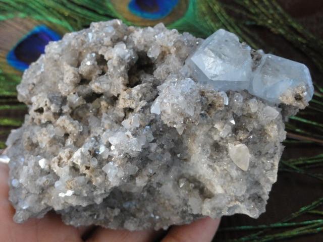 High Vibration Soft Blue OHIO CELESTITE CLUSTER - Earth Family Crystals