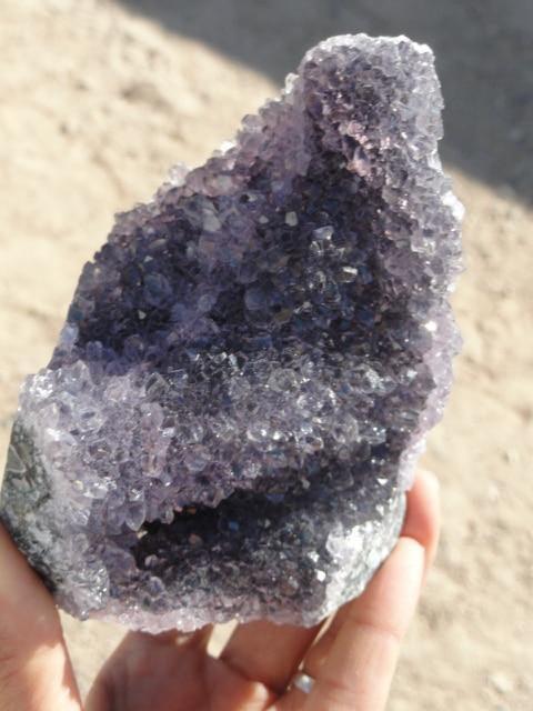 Sparkling Purple AMETHYST Display Specimen - Earth Family Crystals