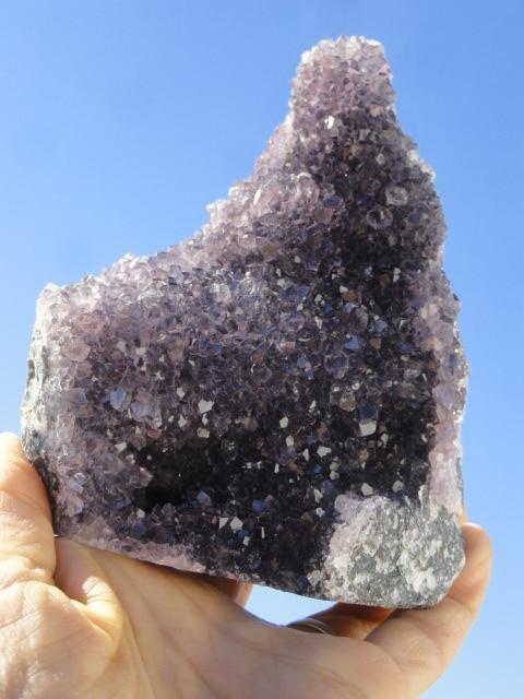 Sparkling Purple AMETHYST Display Specimen - Earth Family Crystals