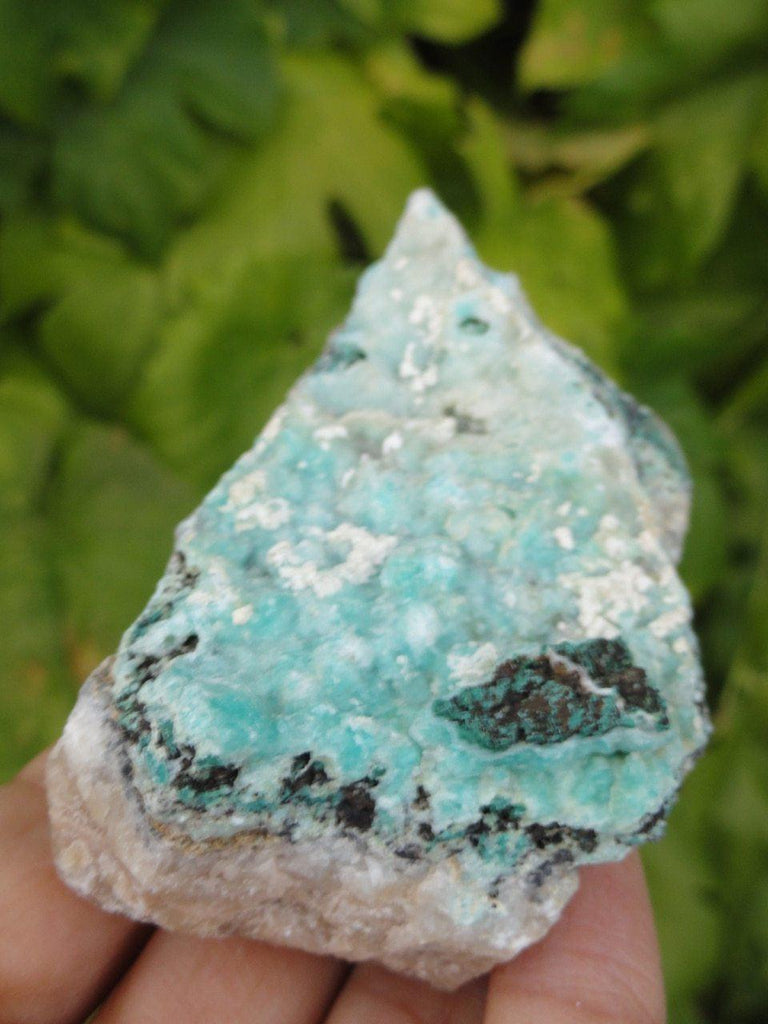 Blue Hemimorphite Specimen - Earth Family Crystals
