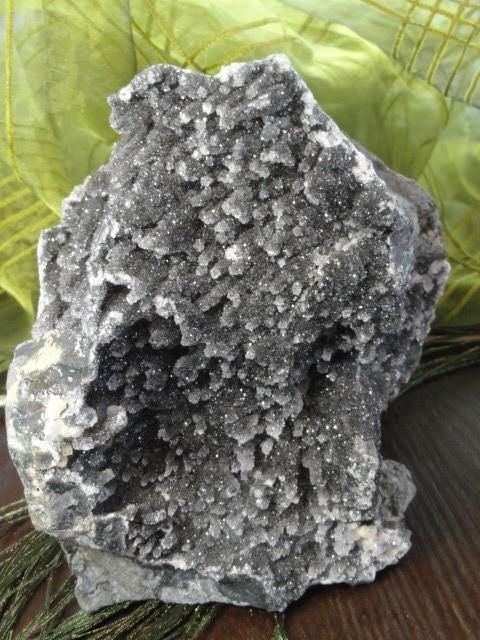 Extreme Sparkle! Large BLACK AMETHYST DISPLAY SPECIMEN* - Earth Family Crystals