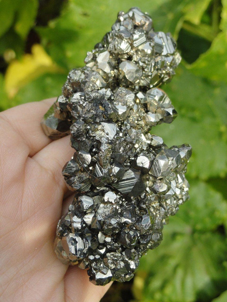 LARGE PYRITE SPECIMEN - Earth Family Crystals