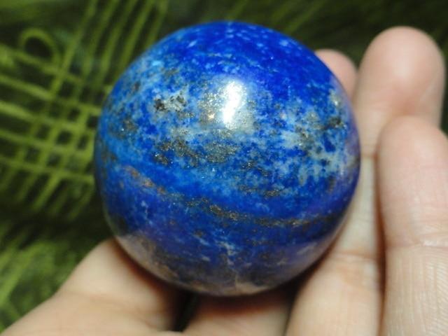 Celestial Blue LAPIS LAZULI SPHERE* - Earth Family Crystals