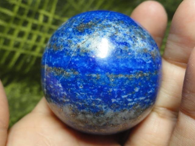 Celestial Blue LAPIS LAZULI SPHERE* - Earth Family Crystals