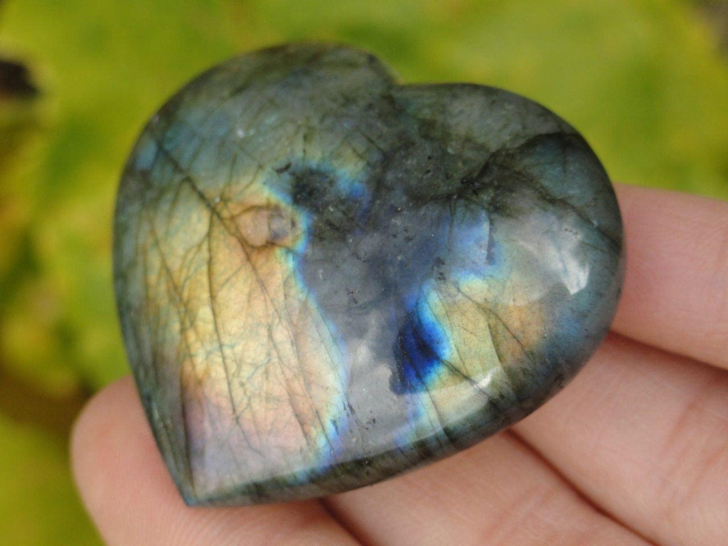 LABRADORITE HEART - Earth Family Crystals