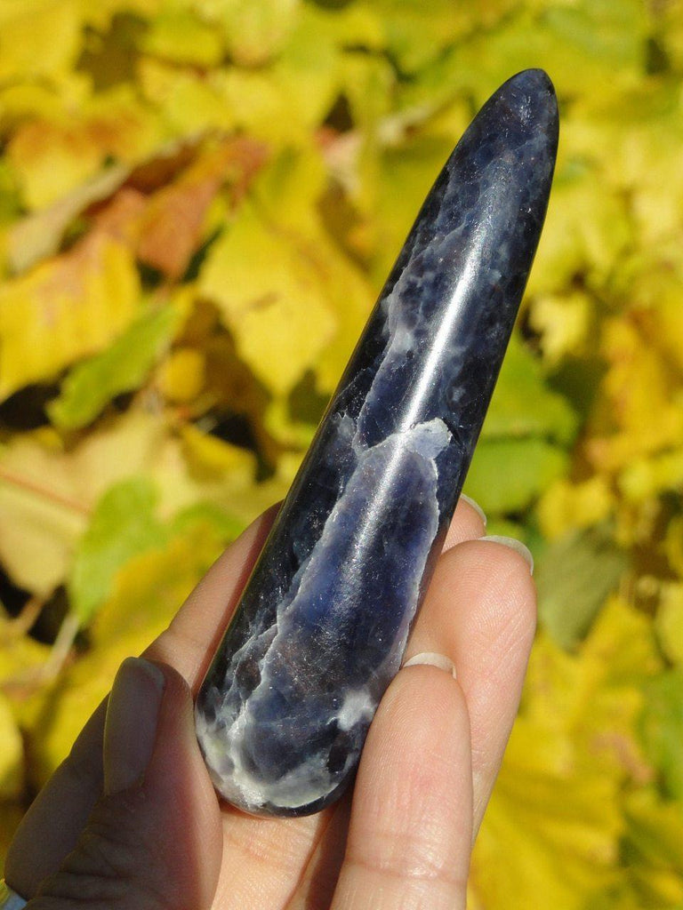 Violet-Blue IOLITE WAND - Earth Family Crystals