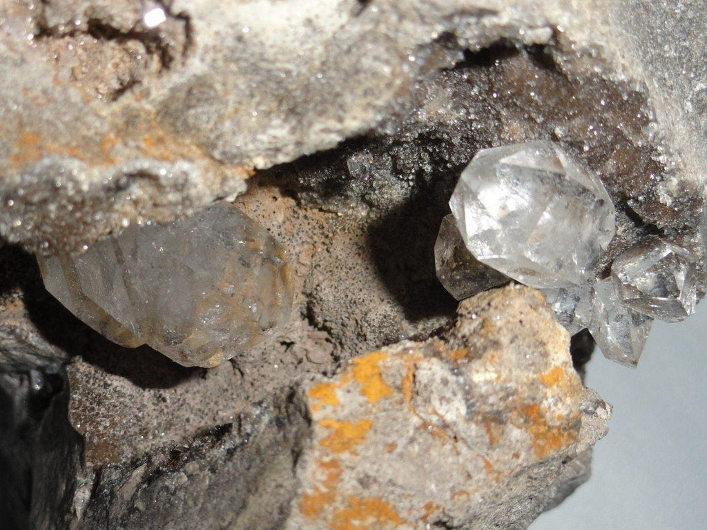HERKIMER DIAMONDS In MATRIX~ Stone of Clearing Electromagnetic Pollution* - Earth Family Crystals