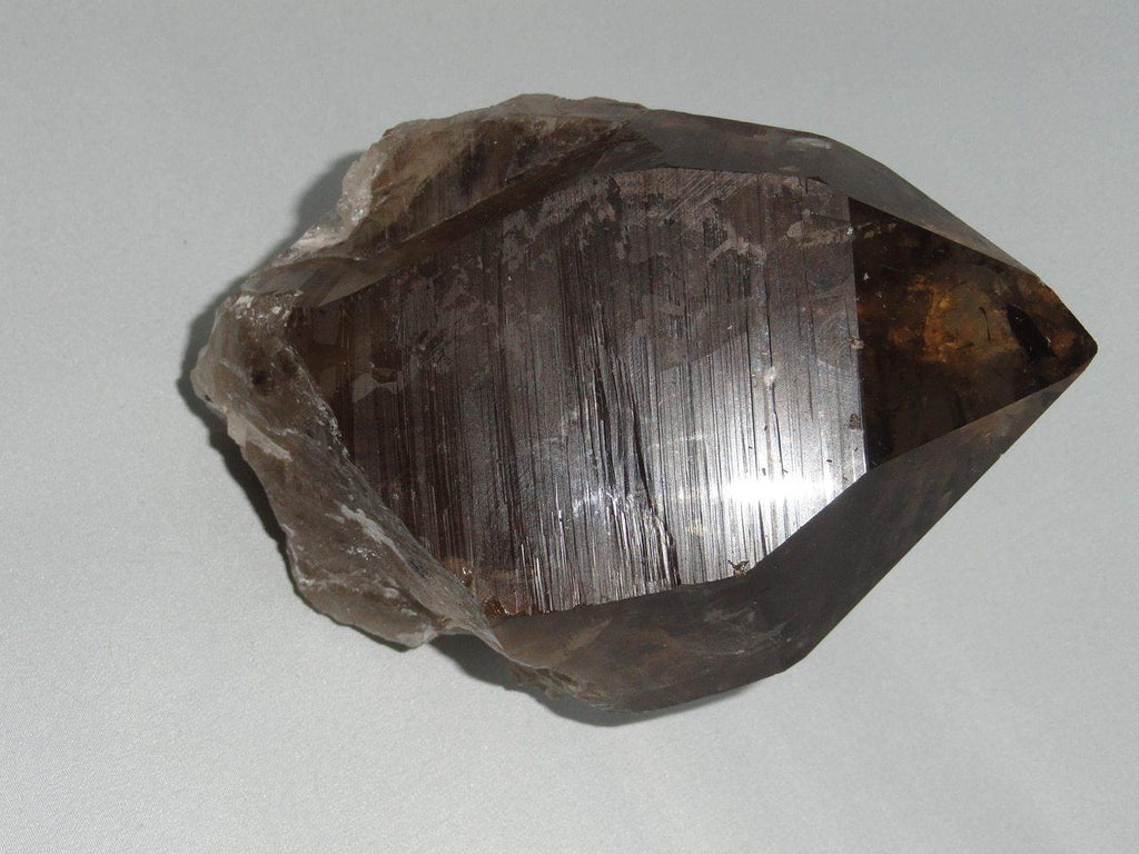 XXL Perfect Smokey Quartz Point  From Brazil~ Stone Of Extreme Grounding, EMF Protection* - Earth Family Crystals