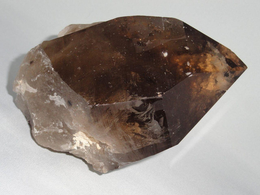 XXL Perfect Smokey Quartz Point  From Brazil~ Stone Of Extreme Grounding, EMF Protection* - Earth Family Crystals